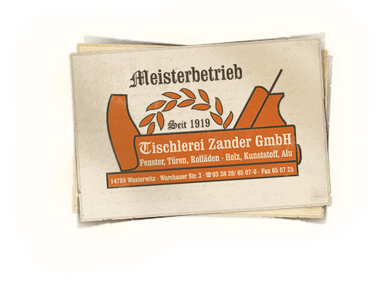 Bautischlerei in Wusterwitz in Brandenburg | Tischlerei Zander